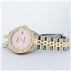 Image 5 : Rolex Ladies 2 Tone 14K Pink MOP Diamond Datejust Wristwatch