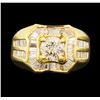 Image 2 : 2.79 ctw Diamond Ring - 18KT Yellow Gold