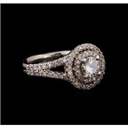 14KT White Gold 1.15 ctw Diamond Ring