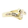 Image 1 : 0.75 ctw Diamond Ring - 14KT Yellow Gold
