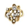 Image 2 : 0.50 ctw Diamond Ring - 14KT Yellow Gold