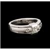 14KT White Gold 0.31 ctw Diamond Ring