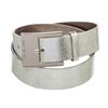 Image 1 : Michael Kors Silver MK Monogram Belt