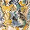 Image 2 : Homage to the Picasso Mouton-Rothschild Label by Ensrud Original