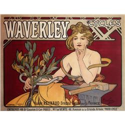 Alphonse Mucha - Waverley Cycles