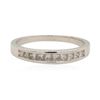 Image 1 : 0.4 ctw Diamond Ring - 14KT White Gold