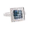 Image 1 : 1.21 ctw Diamond Ring - 14KT White Gold