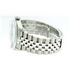 Image 5 : Rolex Mens Stainless Steel Ice Blue Diamond Datejust Wristwatch