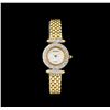 Image 1 : Geneve 14KT Gold 1.10 ctw Diamond Ladies Watch