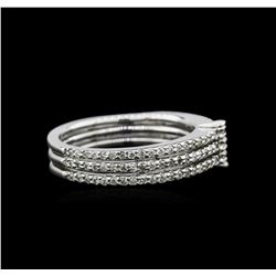 0.52 ctw Diamond Ring - 14KT White Gold