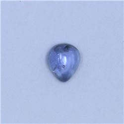 2.84ct Tanzanite cab pear cut