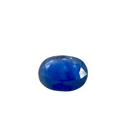 5.5ct Blue Sapphire Oval cut