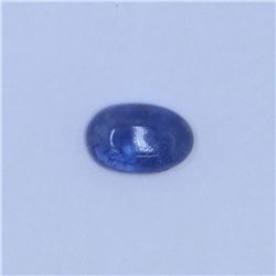 6.04ct Tanzanite cab oval cut