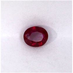 GIA 1.02ct Ruby Oval cut 7.13x5.15x3.01