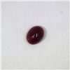 Image 1 : 2.74ct Ruby cabochon oval cut