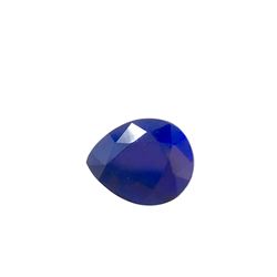 3ct Treated Blue Sapphire Pear Shape 10.5x8.5 #BS-804