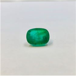 8.4ct Emerald Cushion cut