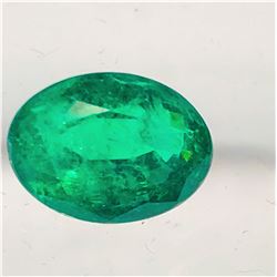 4.40ct Emerald Oval cut