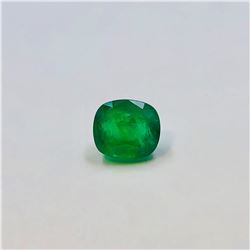 5.15ct Emerald Cushion cut
