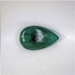 14.50ct Emerald Pear cut