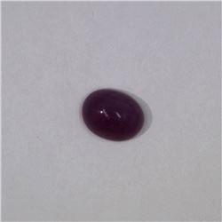 2.83ct Ruby cabochon oval cut