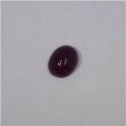 2.53ct Ruby cabochon oval cut