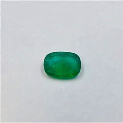 4.51ct Emerald Cushion cut