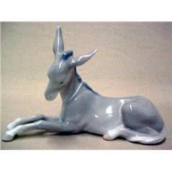Lladro-Donkey; L. No. 4679; 4.25 " high