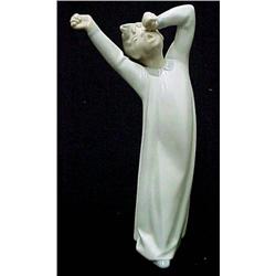 Lladro-Boy Awaking; L. No. 4870; 8.5" h