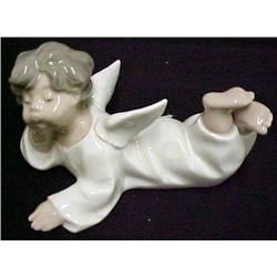Lladro-Angel Laying Down; L. No. 4541; 