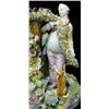 Image 3 : Meissen type porcelain double figural l