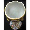 Image 2 : A pair of French faience vases; scallop