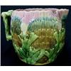 Image 1 : American majolica pitcher; shell and co
