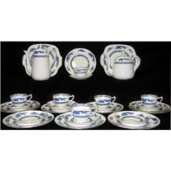 Crown Staffordshire England dessert set