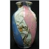 Image 3 : Japanese porcelain vase; alternating pa