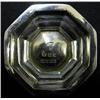 Image 4 : English silver tea strainer with stand;