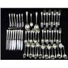 Image 1 : Wallace sterling silver flatware set of