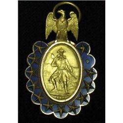 Bailey; Banks and Biddle 14k gold ename