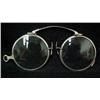Image 1 : 14k white gold spectacles; C. 1910 roun