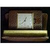 Image 1 : Book of Time Packard timepiece in leath