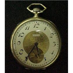 Elgin C. 1910 14k gold case pocketwatch