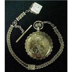 Large C. 1910 14k gold pocketwatch with