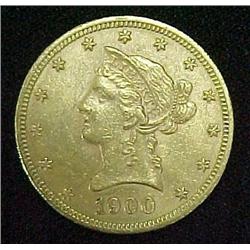 United States 1900 10 dollar gold piece
