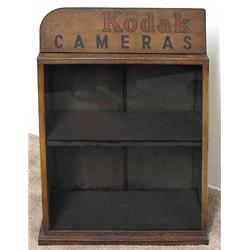 Kodak Cameras tin advertising display c