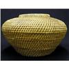 Image 1 : Coiled basket in vessel form; early 20t