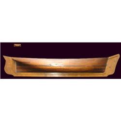 Mixed woods half hull; hand crafted mod