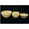 Image 1 : Three baskets including rye straw fille