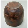Image 2 : Redware jar; wheel turned; brownish red
