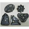 Image 1 : Five tin cookie cutters including pig 4