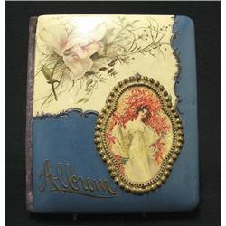1905 autograph book; celluloid and clot